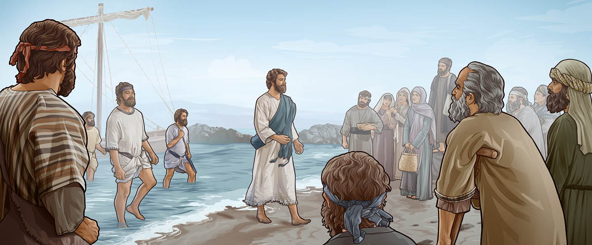 Jesus ye mme mbet esie ẹwọrọ ke ubom ẹsan̄a ẹbịne otuowo emi ẹdade ke mbenesụk ẹbet mmọ.