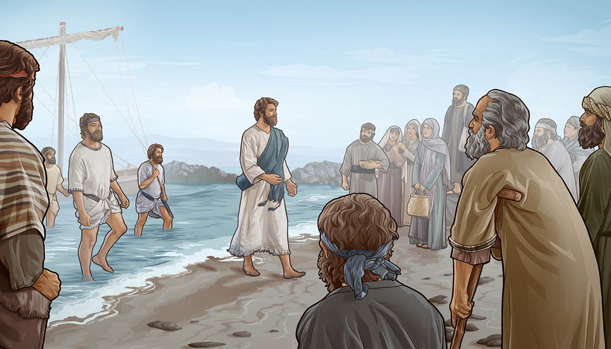 Jesus ye mme mbet esie ẹwọrọ ke ubom ẹsan̄a ẹbịne otuowo emi ẹdade ke mbenesụk ẹbet mmọ.