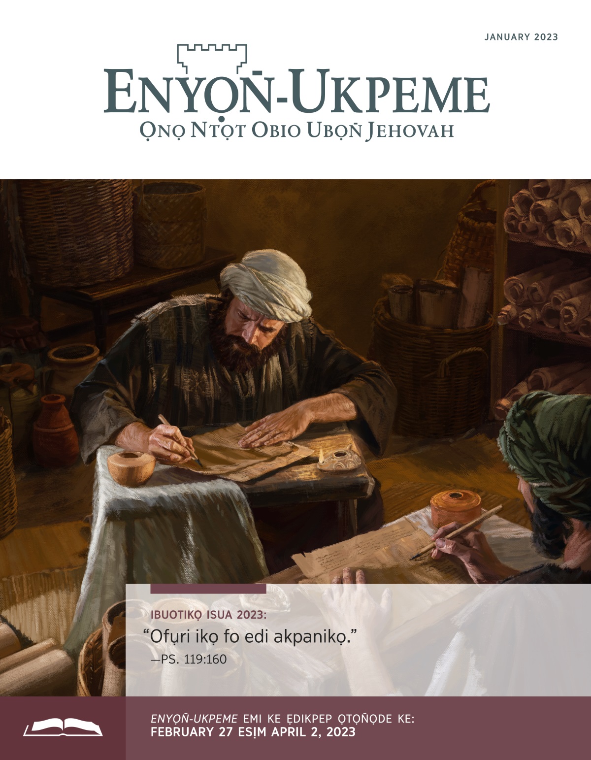 Enyọn̄-Ukpeme Eke Ukpepn̄kpọ, January 2023.