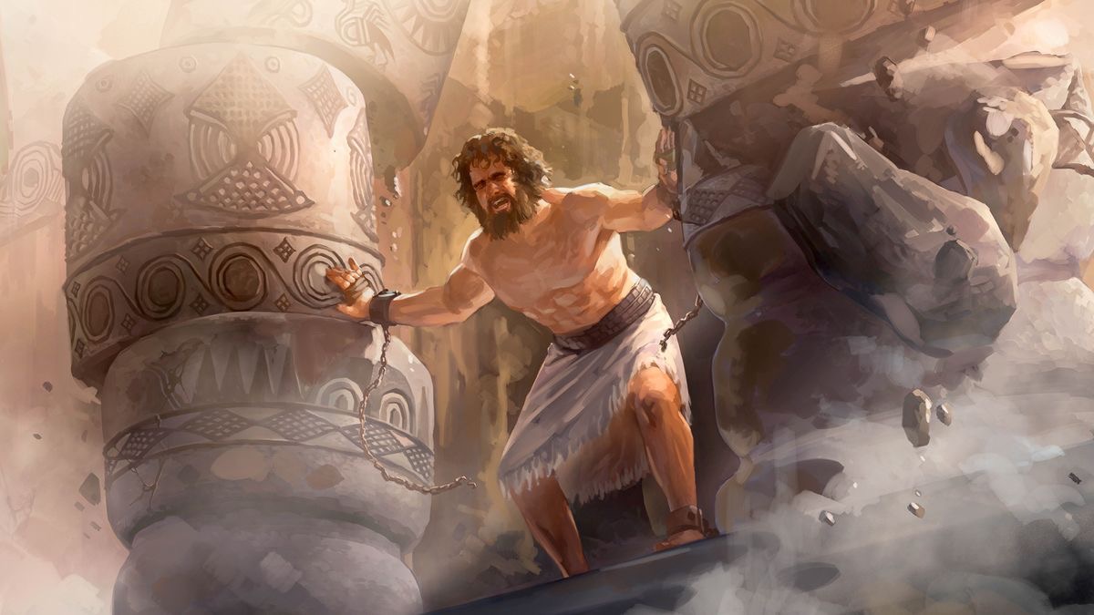 Samson osio ofụri odudu esie eberi adaha iba, ufọk oduọ.