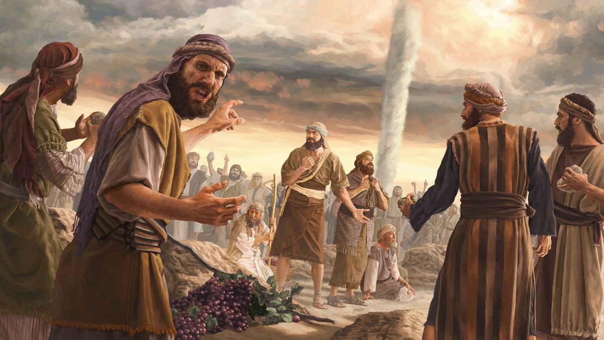 Nditọ Israel ẹyat esịt ẹyom nditọ Joshua ye Caleb ke itiat. Joshua ye Caleb ke ẹkpe mmọ ubọk. Adaha obubịt enyọn̄ edi oko ke edem.