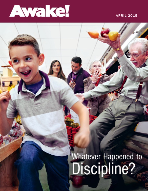 Cover of Awake! Magazine, April 2015 | Whatever Happened To Discipline?