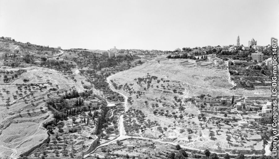 The Valley of Hinnom (Gehenna)