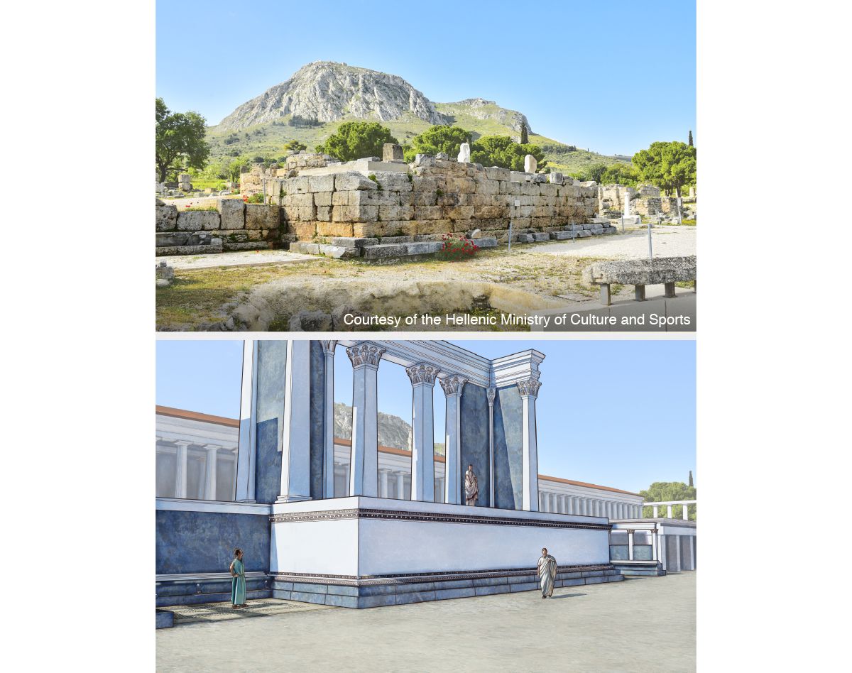 Judgment Seat in Corinth