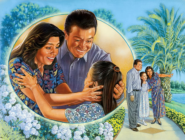 A resurrection scene
