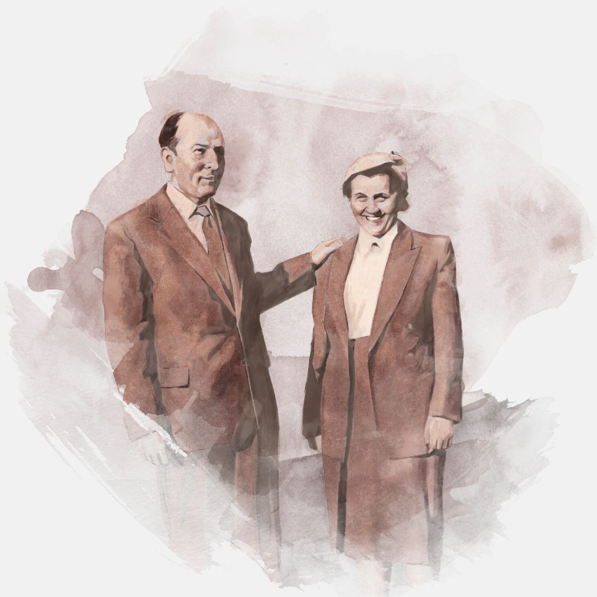 Martin and Gertrud Poetzinger.
