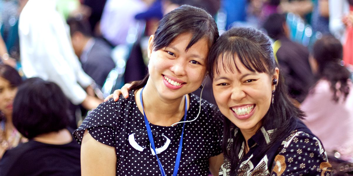 Linda and Sally Ong