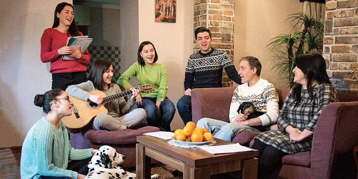 Young Witnesses in Georgia enjoy a sing-along