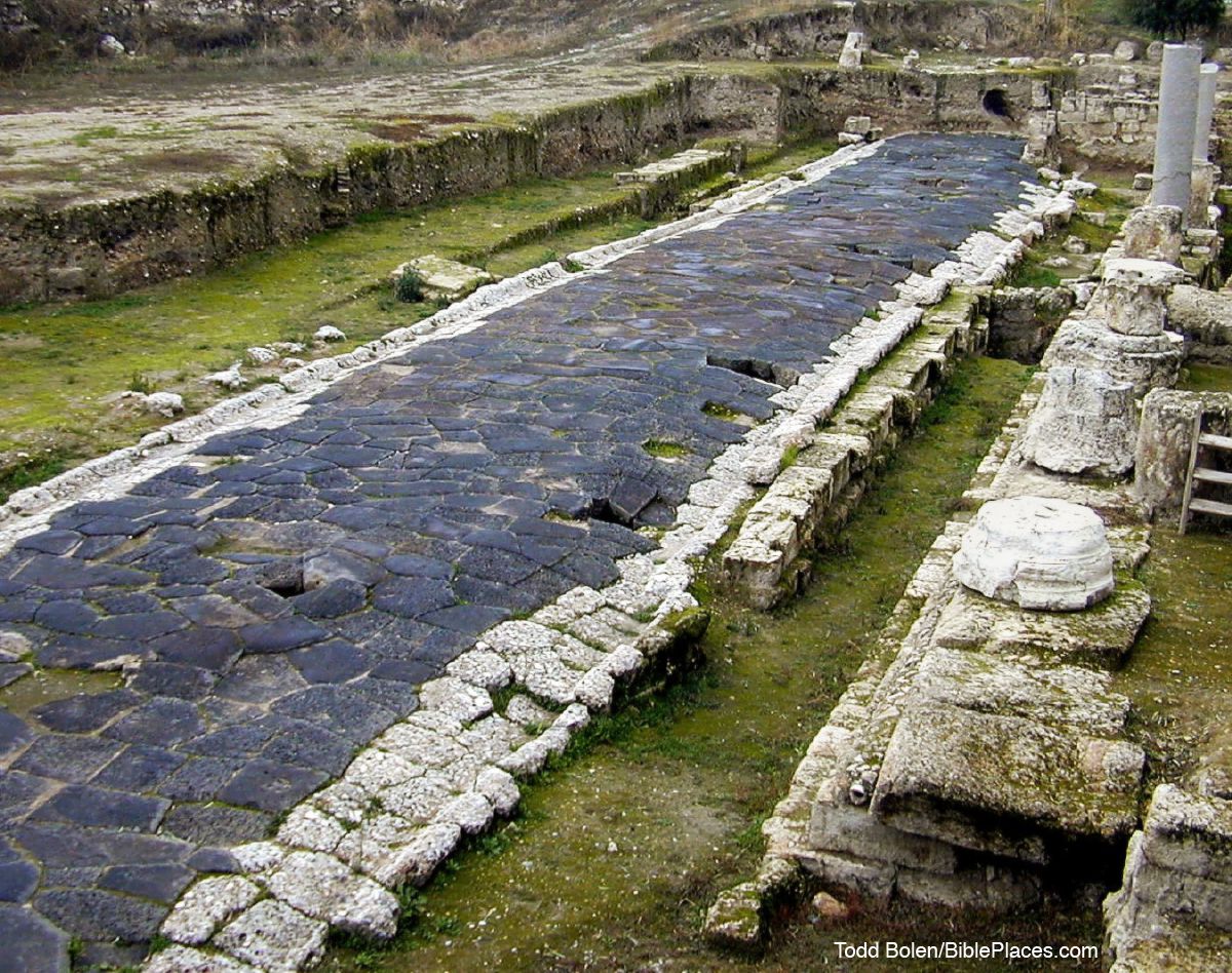 Calzada romana en Tarso