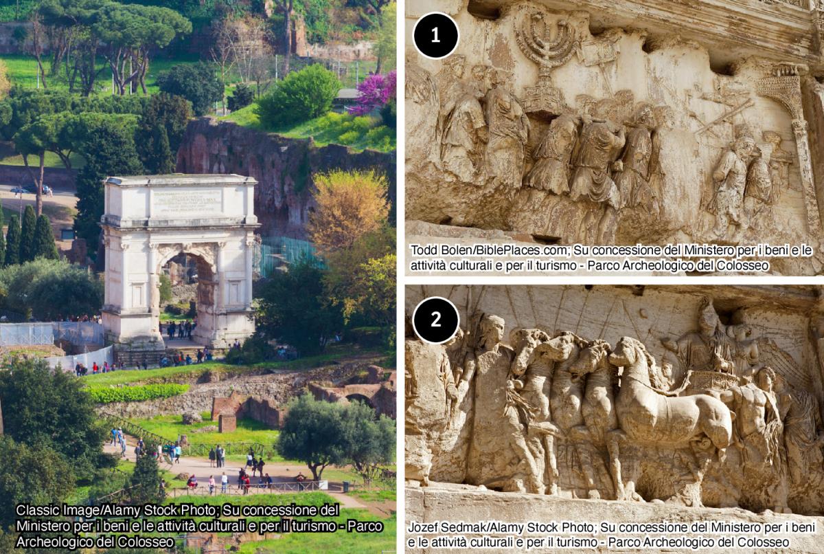 El Arco de Tito en Roma