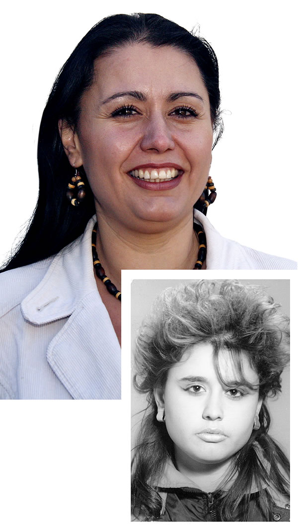 Nabiha Lazarova antes y después de estudiar la Biblia