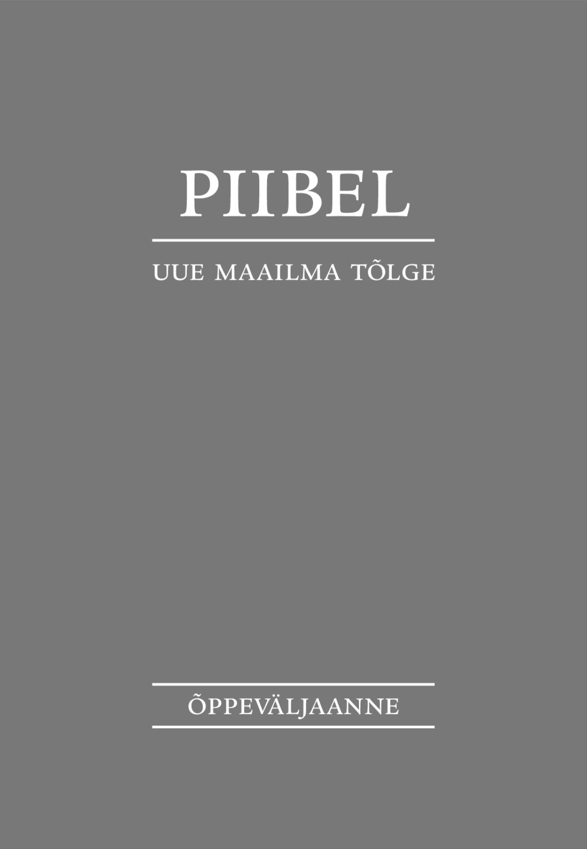 „Uue maailma tõlke” õppeväljaande kaas