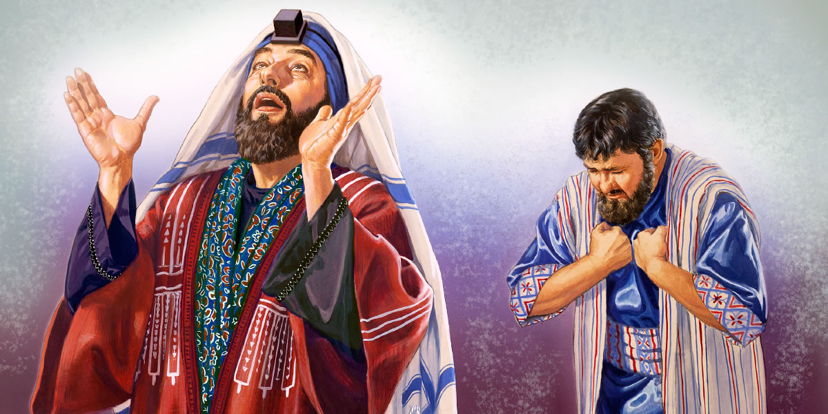 یک فَریسی و یک خراجگیر دعا می‌کنند
