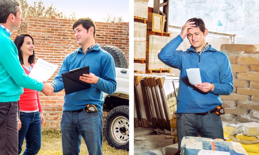 مردی با زوجی تعهد كاری می‌بندد و پس از آن متوجه می‌شود كه پای‌بندی به آن برايش دشوار است