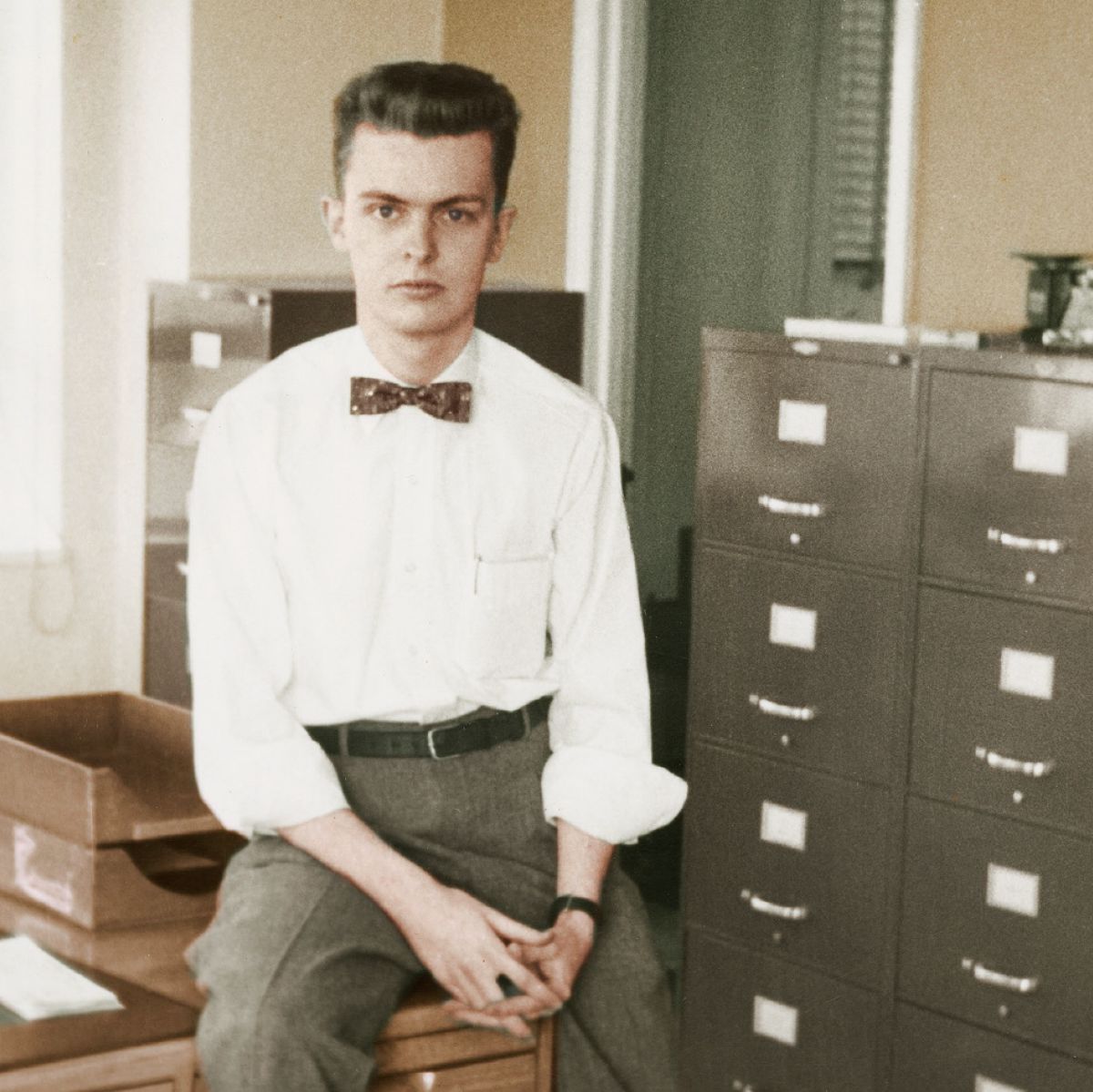 ديويد سينكلر هنگامی كه جوان بود و در بيت‌ئيل خدمت می‌كرد