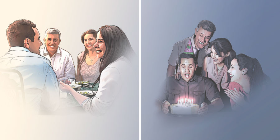 معاشرت‌های بناكننده بجای جشن‌های دنيوی