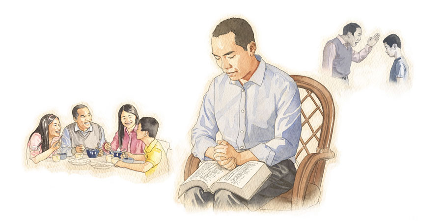 بكار بردن اصول كتاب مقدّس به همراه دعا،‏ صلح را در خانواده ترويج می‌دهد