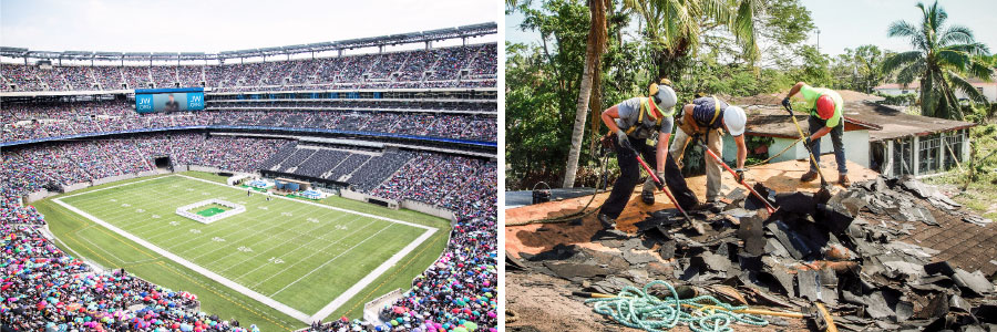 پروژهٔ ساخت سالن جماعت؛‏ كنگره‌ای بين‌المللی در يک استاديوم بزرگ