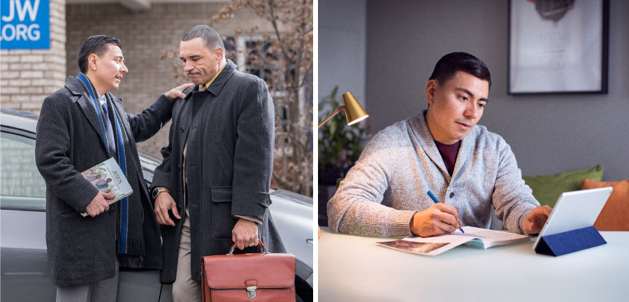 برادری نمونهٔ عيسی را بررسی می‌كند و آموخته‌هايش را بكار می‌گيرد تا برادری را كه دلسرد شده است تسلّی دهد