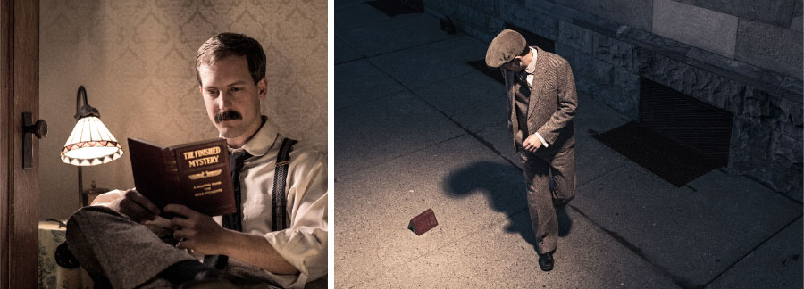 مردی متوجه می‌شود كه آنچه به طرفش پرتاب شده بود،‏ كتاب «سِرّ گشوده» است؛‏ سپس او آن كتاب را خواند