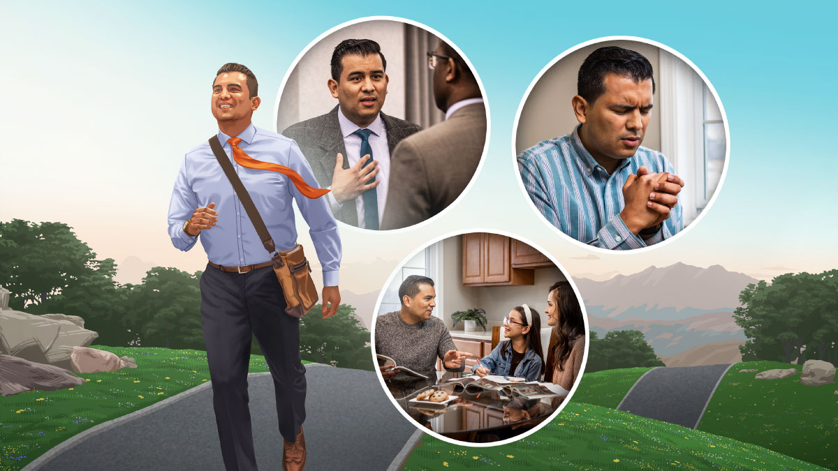 برادری در جادهٔ کوهستانی می‌دود.‏ در تصاویر دیگر او پرستش خانوادگی را اداره می‌کند،‏ دعا می‌کند و از برادری معذرت‌خواهی می‌کند.‏ این صحنه‌ها در بندهای ۴-‏۹ تکرار می‌شود.‏