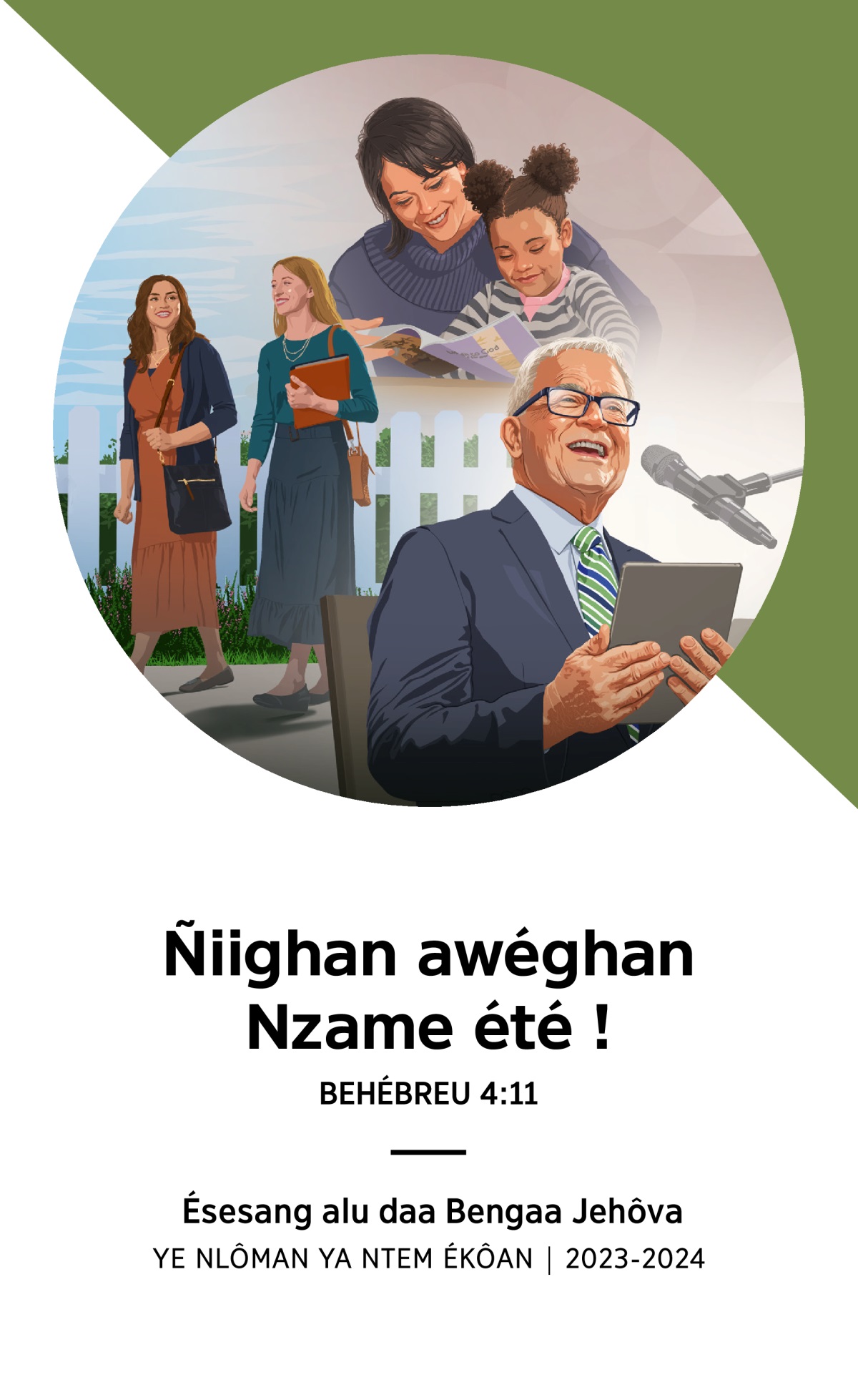 Nkôman akal ésesang alu daa Bengaa Jehôva ye nlôman ya ntem ékôan ye mbu 2023-2024.