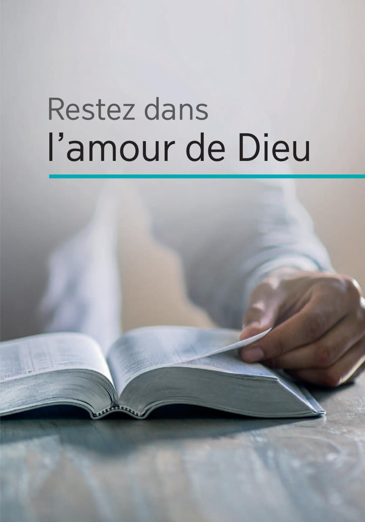 Restez dans l’amour de Dieu