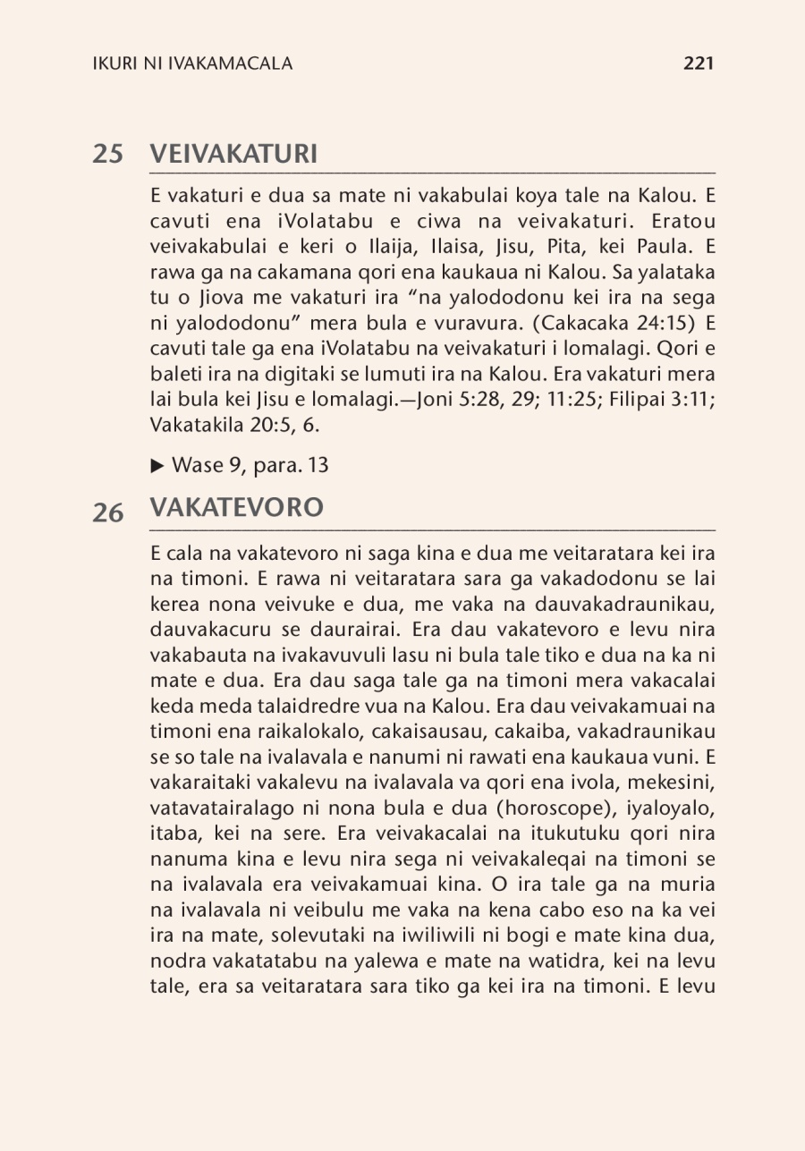 iKuri ni iVakamacala ena ivola Na Cava Eda na Vulica