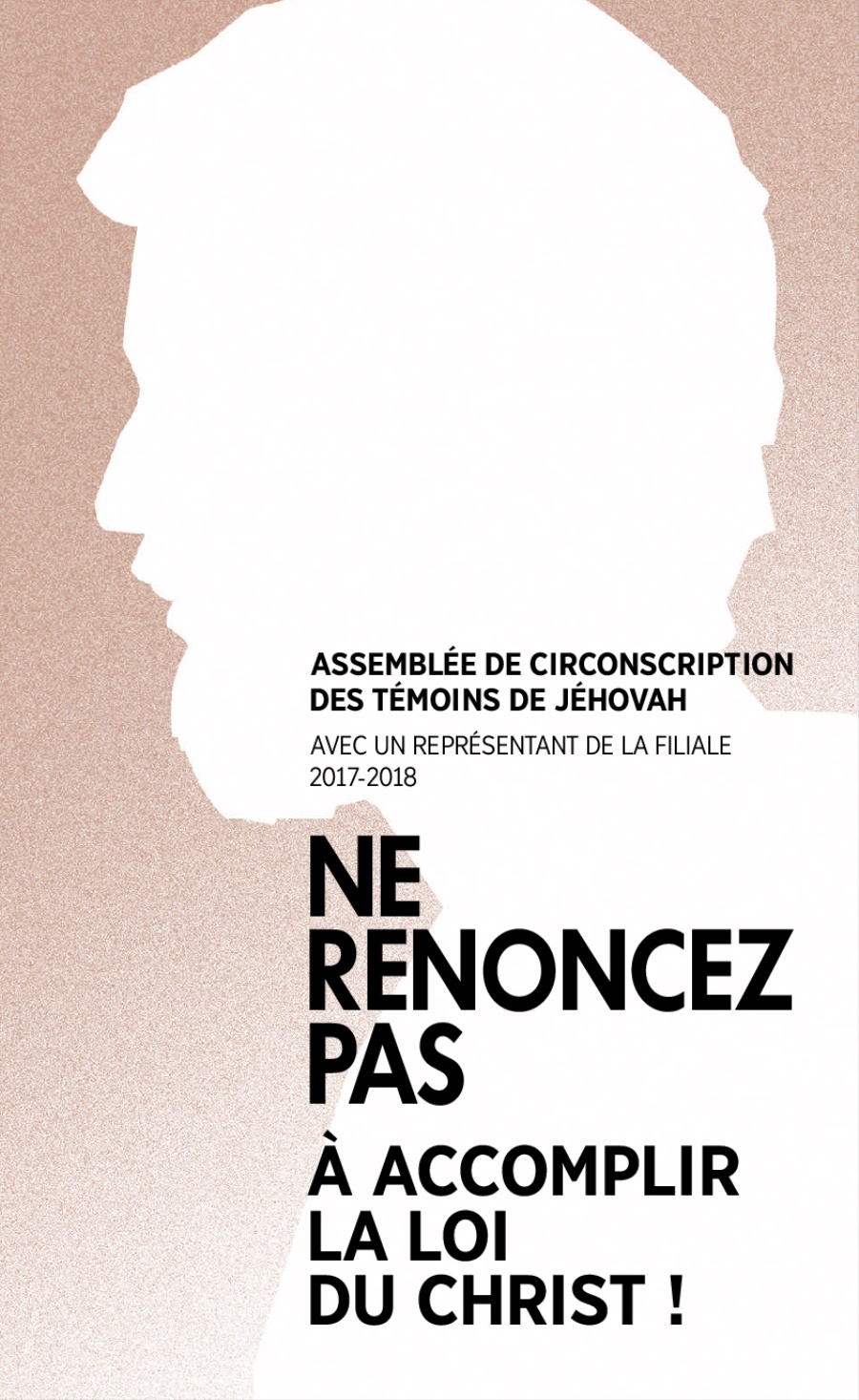 Programme de l’assemblée de circonscription 2017-2018 avec un représentant de la filiale