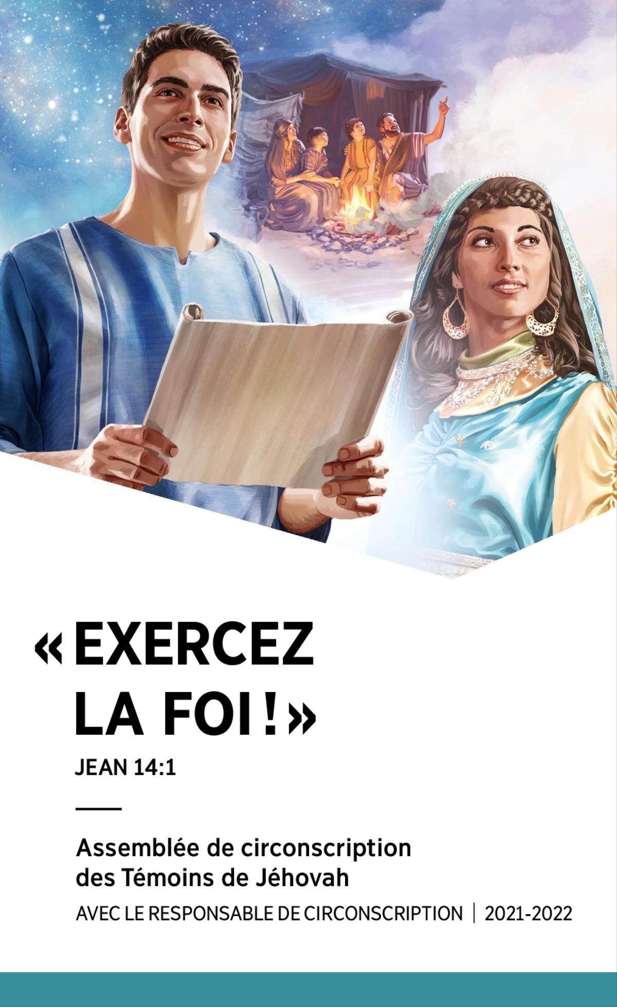 Programme de l’assemblée de circonscription 2021-2022 avec le responsable de circonscription.