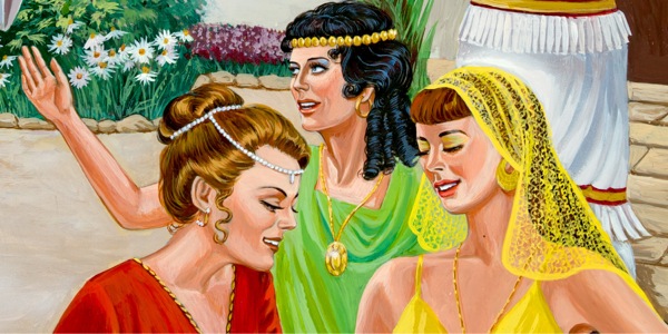 Trois filles du pays de Canaan