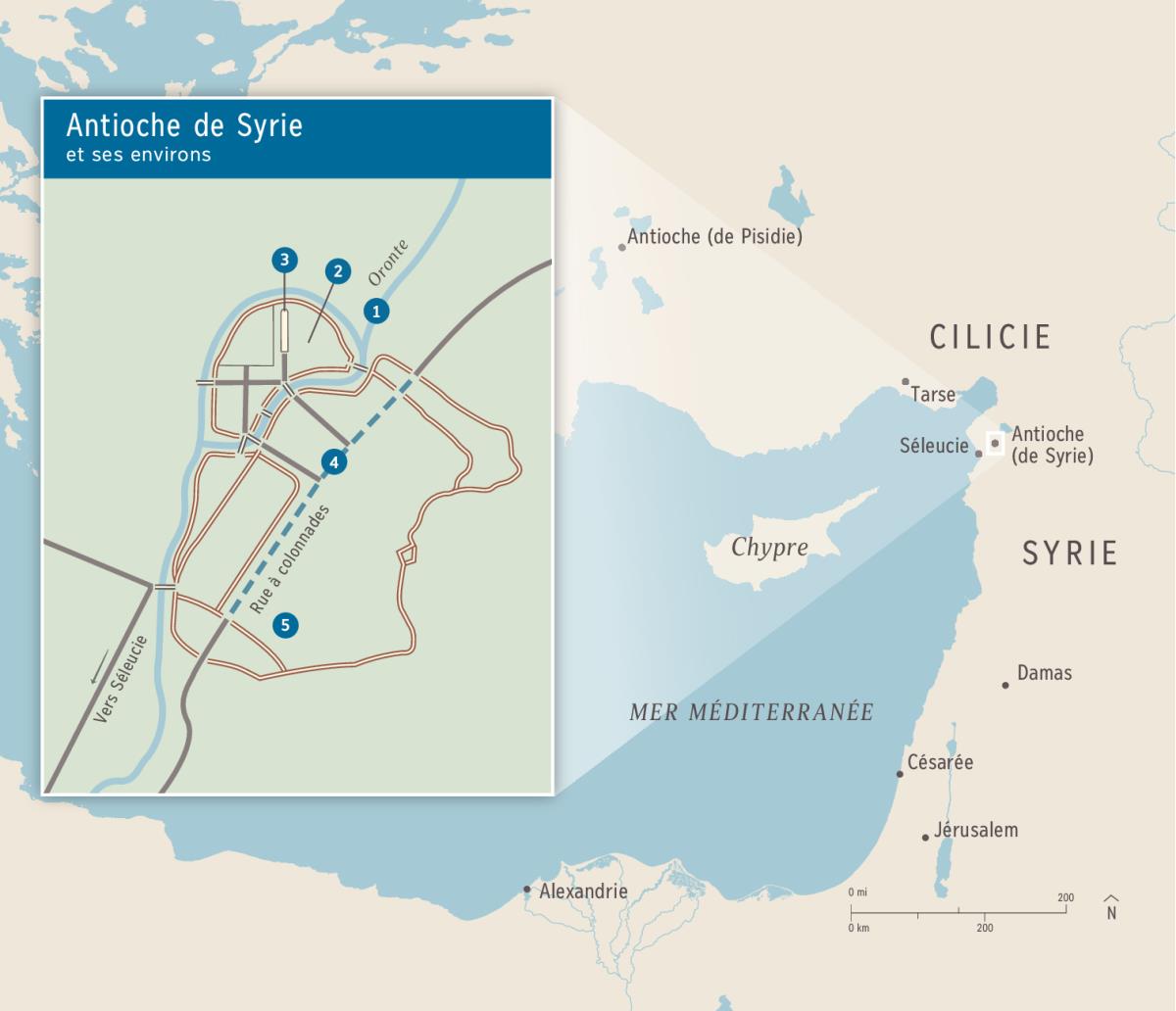 Antioche de Syrie : Un des premiers foyers de l’activité chrétienne