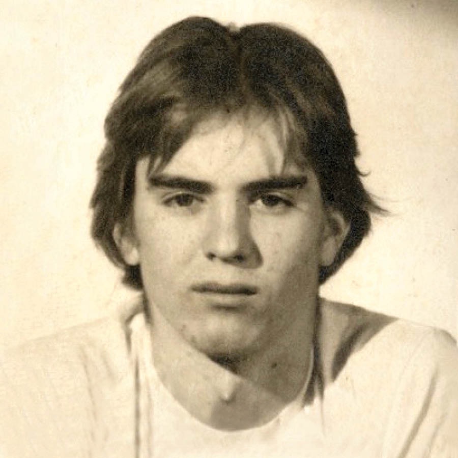 Michael Kuenzle jeune homme, avant de devenir Témoin de Jéhovah.