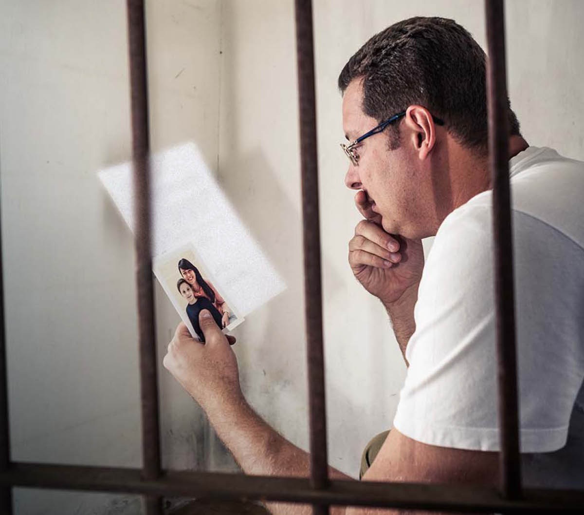 Joseph dans une prison en Égypte.