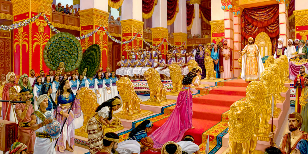 Sheba Maŋnyɛ lɛ miibɛŋkɛ Maŋtsɛ Solomon maŋtsɛ sɛi lɛ