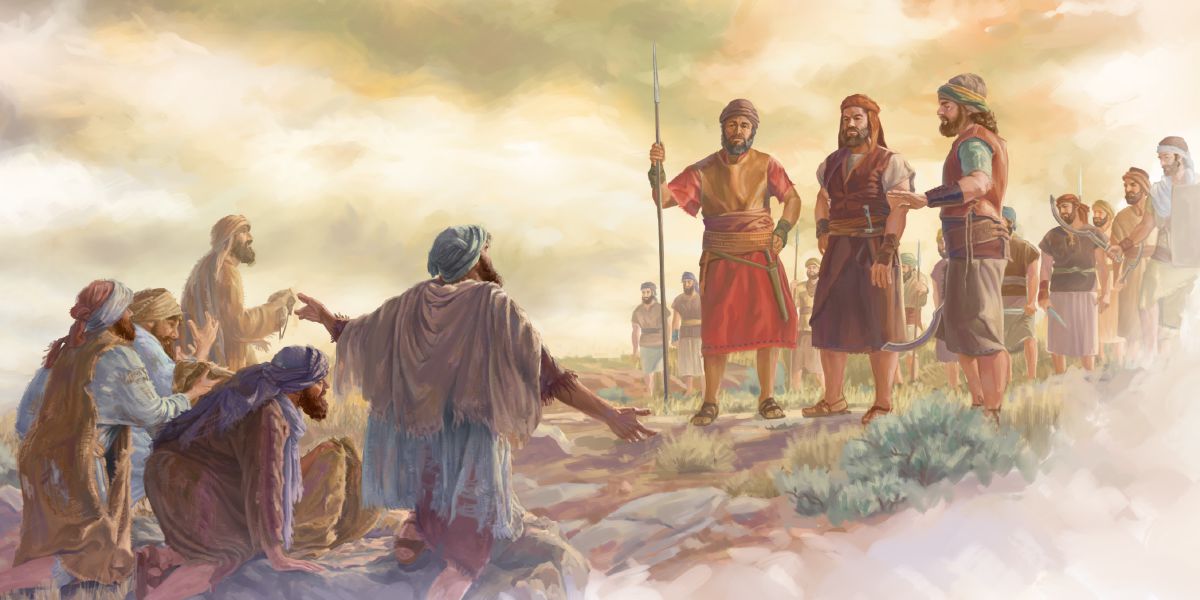 Gibeonbii komɛi ni wo atadei ni etserɛ lɛ eba Yoshua kɛ esraafoi lɛ aŋɔɔ