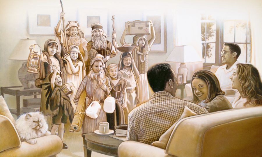 Gbekɛbii hii kɛ gbekɛbii yei komɛi miifee Biblia beiaŋ drama yɛ okpɔlɔŋmɛɛ ko shishi[Mfoniri ni yɔɔ baafa 156]