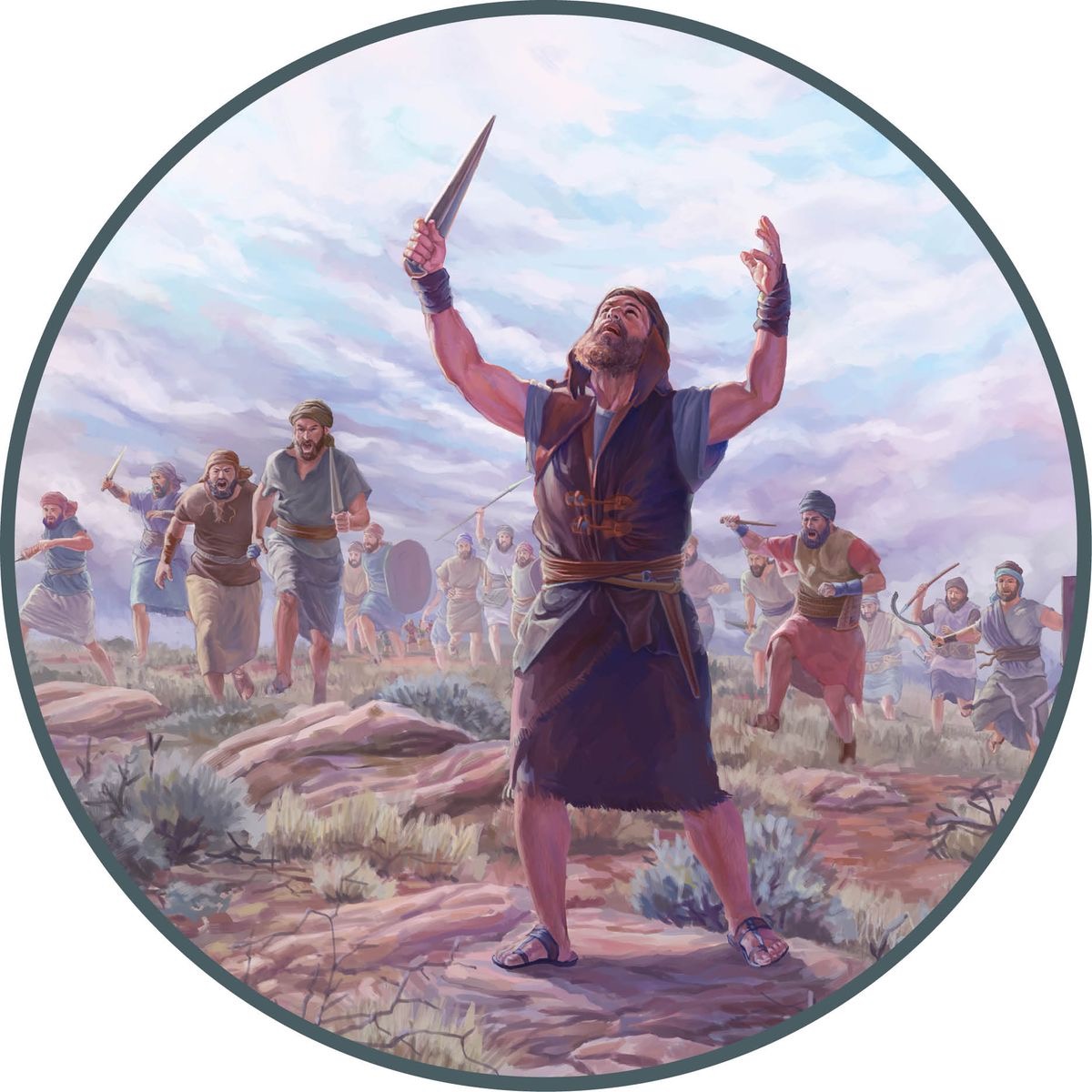 Yoshua hiɛ klante, ni ewó ehiɛ nɔ kɛtee ŋwɛi.