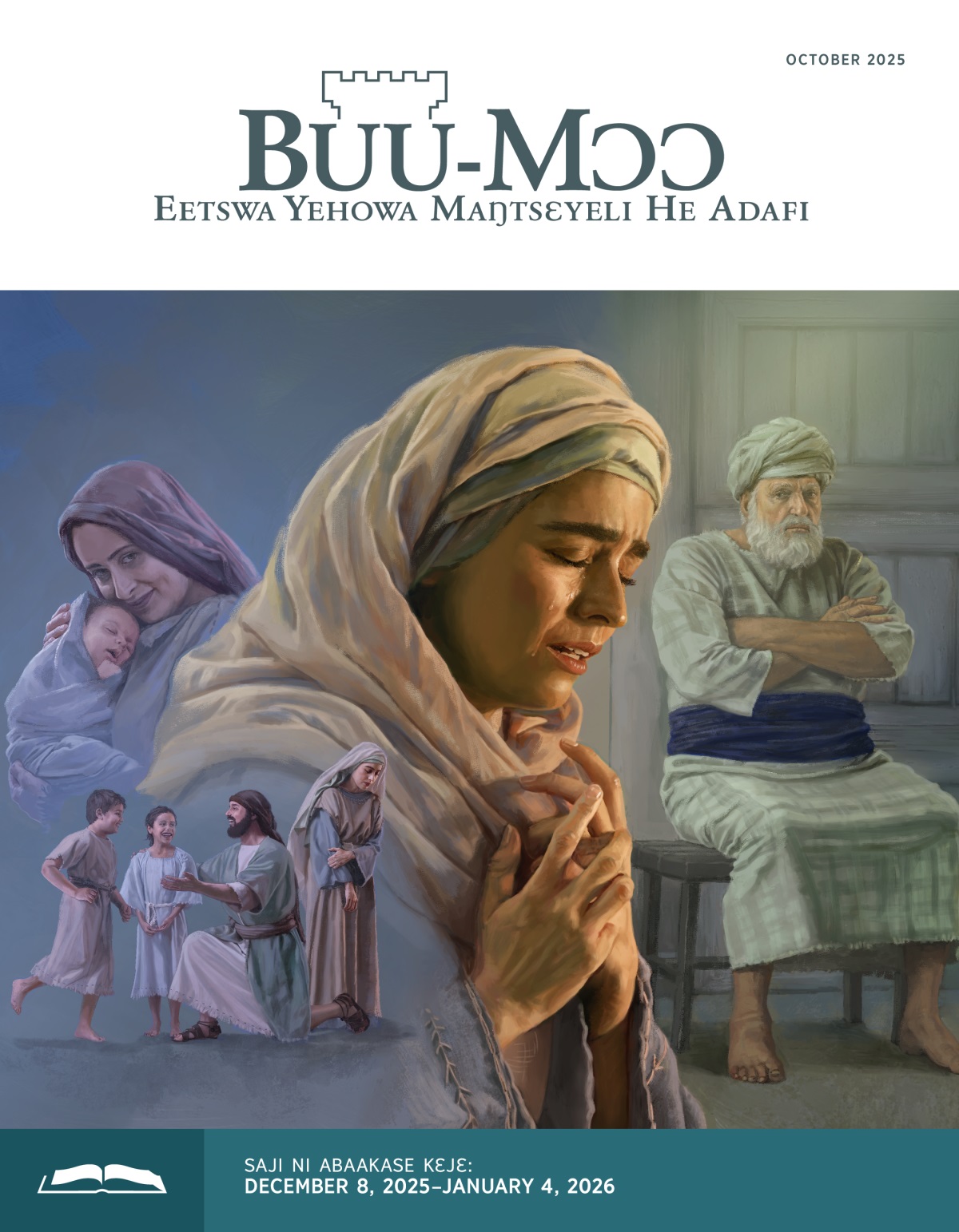 Mfonirii: 1. Elkana kɛ ebii enyɔ miishwɛ, ni Hana werɛ eho ehe waa. 2. Penina hiɛ ebi ŋmɔŋ lɛ yɛ etsitsi nɔ, ni eeŋmɔ. 3. Hana miisɔle waa, ni eefó. 4. Osɔfonukpa Eli ta shi ni ekota eniji eekwɛ Hana diŋŋ.