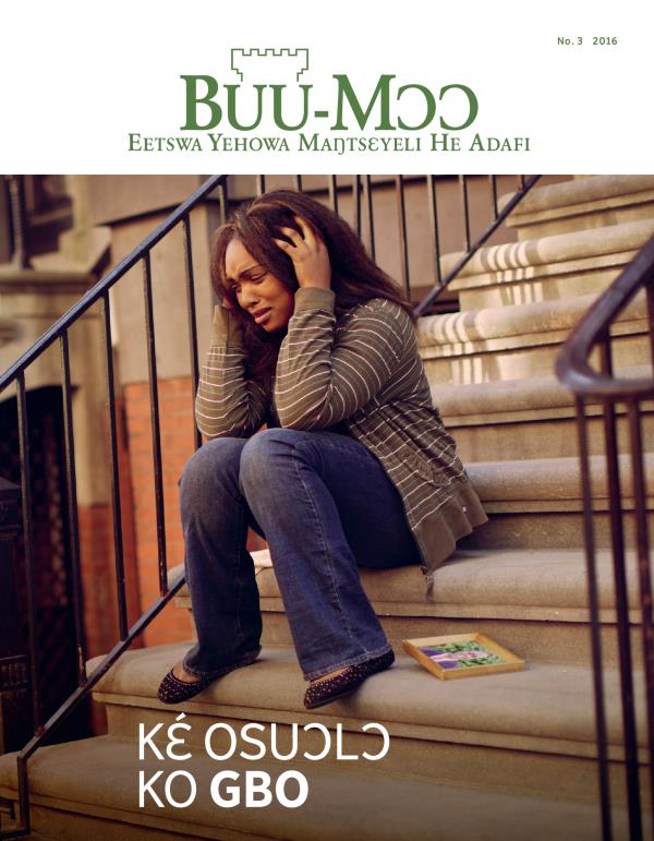 Buu-Mɔɔ, No. 3 2016 | Kɛ́ Osuɔlɔ ko Gbo