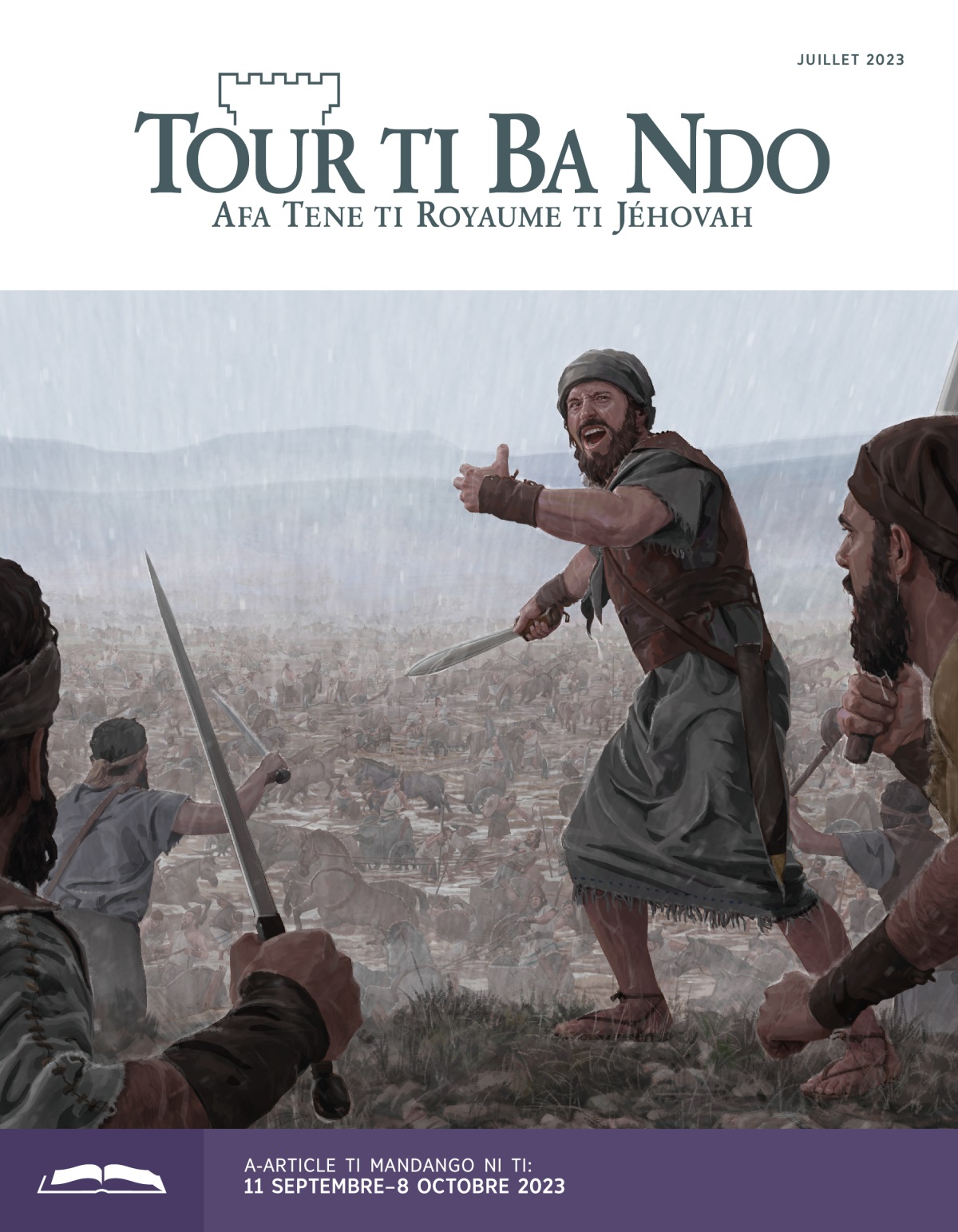 Tour ti Ba Ndo ti mandango ni, Juillet 2023.