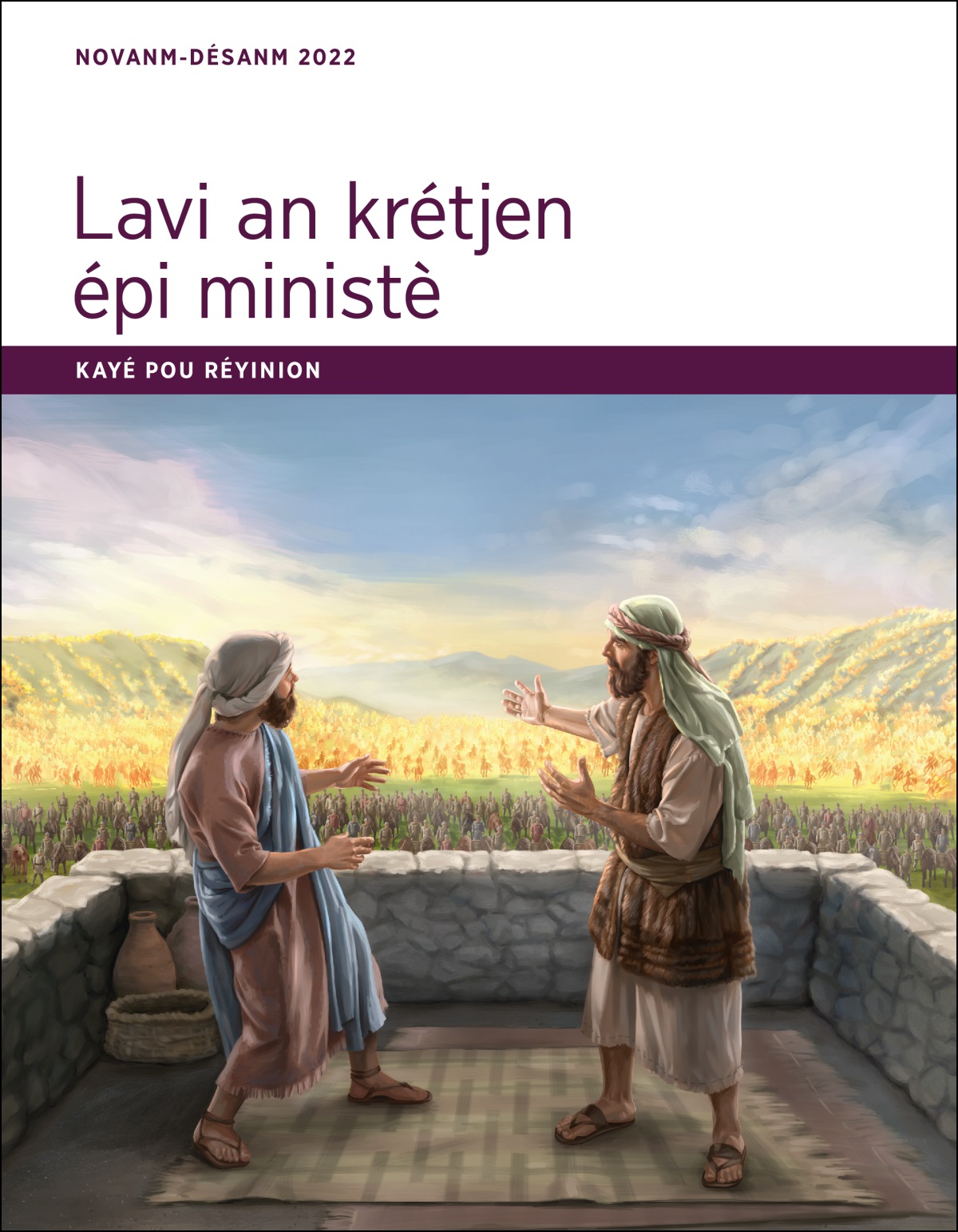 Kayé pou réyinion Lavi an krétjen épi ministè, novanm-­désanm 2022.