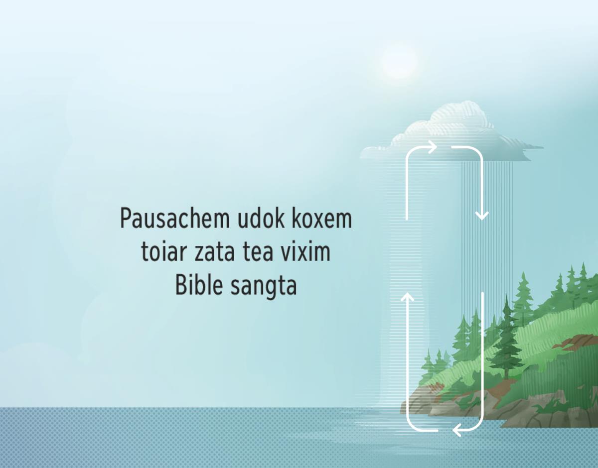 Udkachea manddavolli vixim Bible sangta. Udok zomni thaun mollbar koxem voita ani porot zomnir koxem poddtta tem arrow udexim dakhoilem asa.