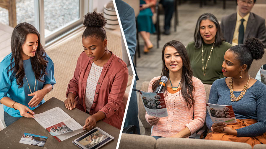 Sangata dovorlole fottu: 1. Bhoinn aplea videartheak, mitting koxi zata tem somzaunk ek ‘Pahrogopur’ masik, ek viddeo ani mittingechem amontronn uzar korta. 2. ‘Pahrogopur Obheas’ zata tednam bhoinn zobab dita. Videarthi tea bhoinni sangata boslam ani ti koxi zobab dita tem bariksannen polloita.