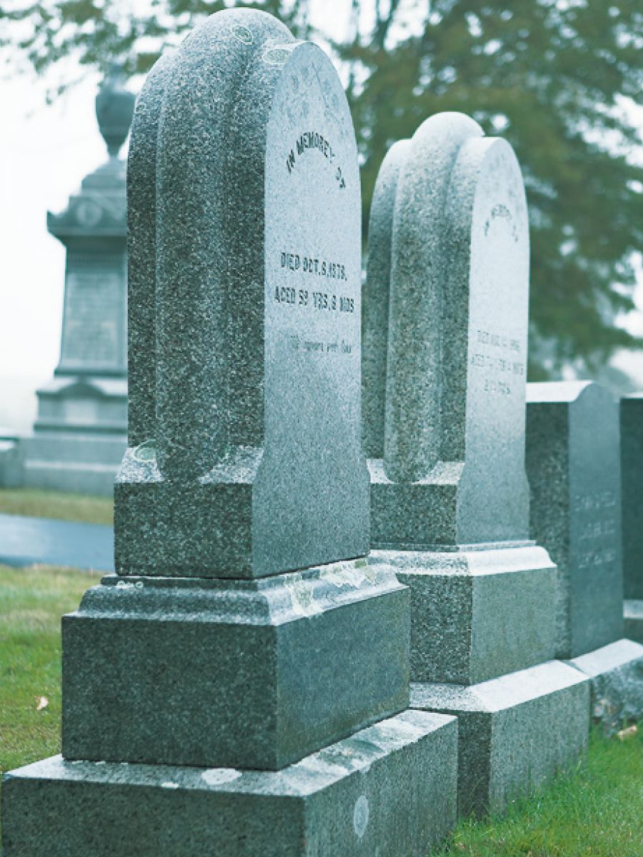 Ein Friedhof