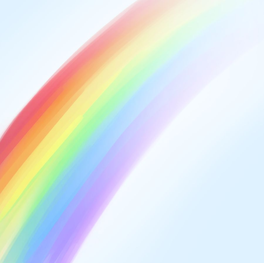 Ein Regenbogen