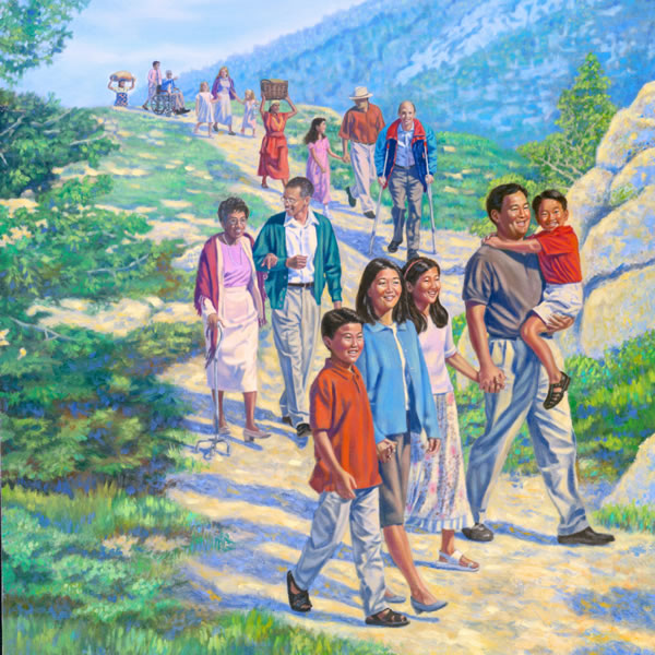 જુદી જાતિ, ઉંમર અને જુદા સંજોગોના ઘણા લોકો સાચી ભક્તિ કરવાના માર્ગે ચાલી રહ્યા છે