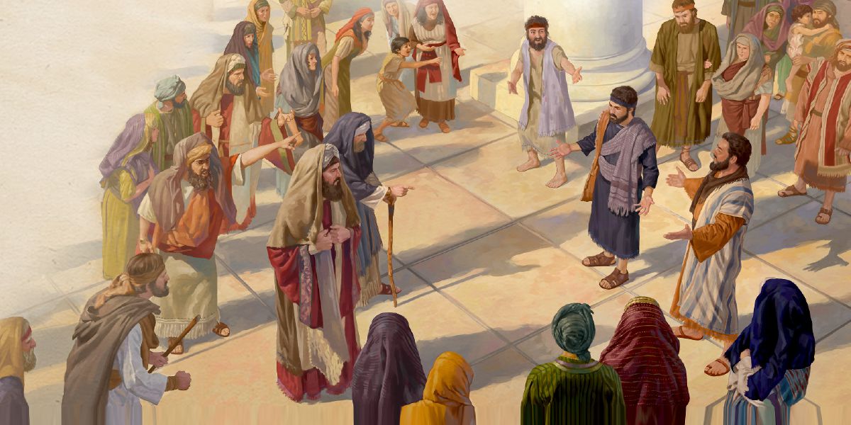 પીતર અને યોહાન મુખ્ય યાજક અને બીજાઓ આગળ હિંમતથી બોલ્યા