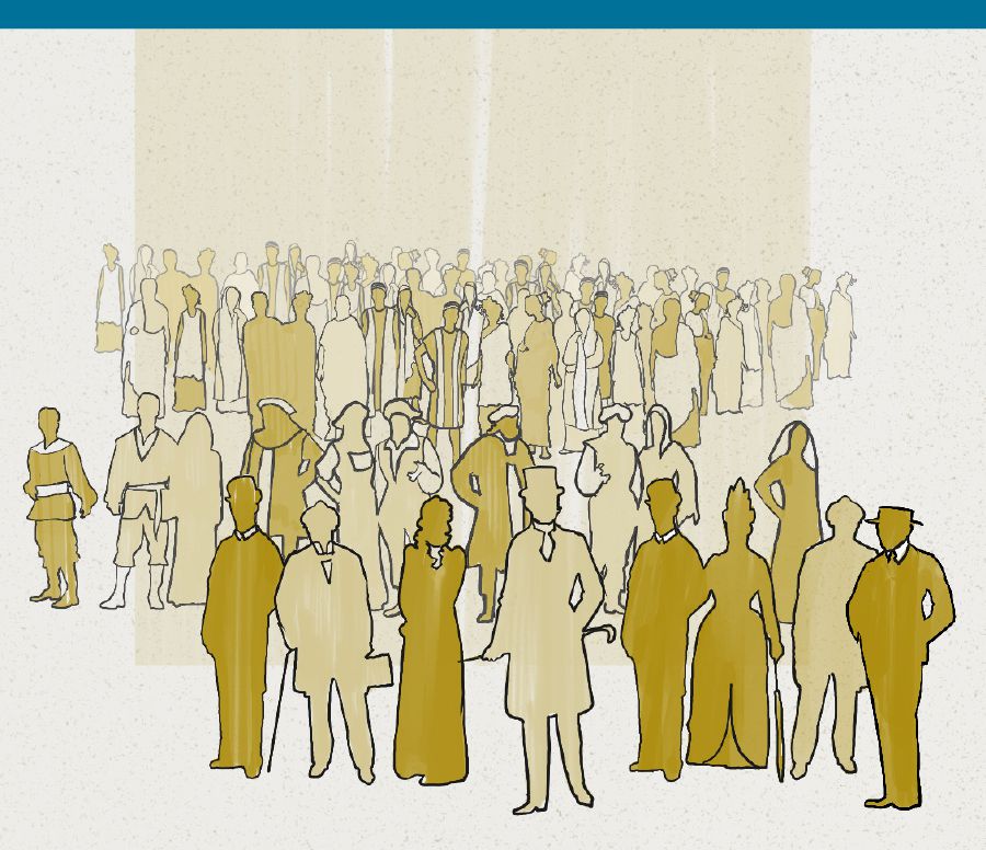 ઈ.સ. બીજી સદીથી લઈને ૧૯૧૯ સુધીના અભિષિક્ત લોકો.