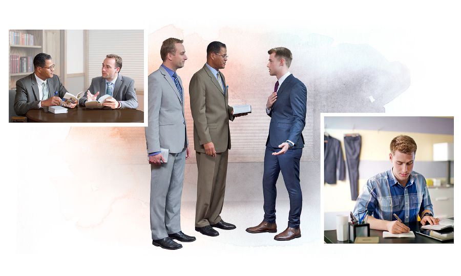 બે વડીલો તૈયારી કરે છે અને પછી બીજા ભાઈને શાસ્ત્રમાંથી કોઈ મુદ્દો બતાવે છે, પછીથી એ ભાઈ વ્યક્તિગત અભ્યાસ કરે છે